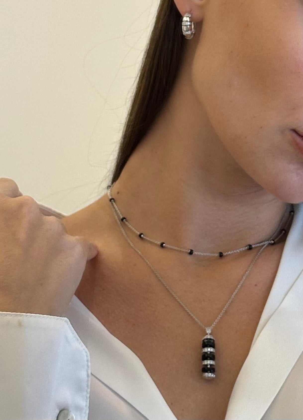 The Treasures Enamel Beads Necklace