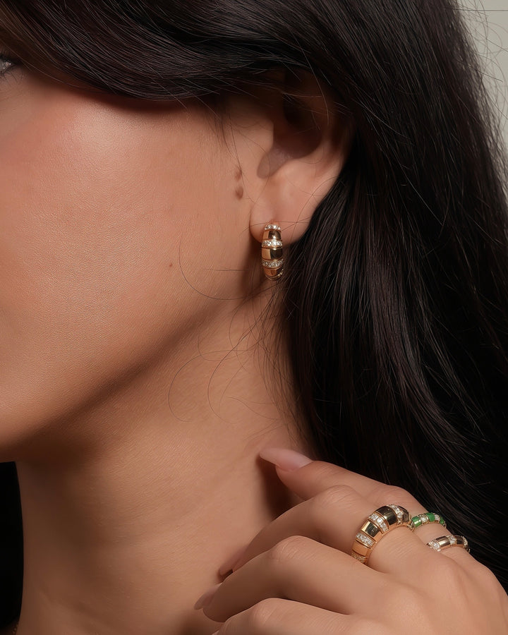 The Treasures Hoop Earrings