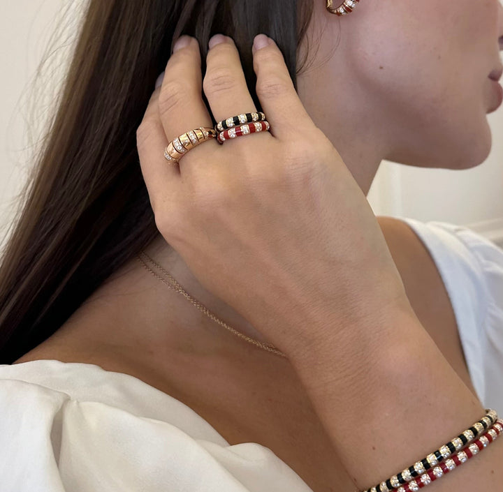The Eternity Enamel Ring