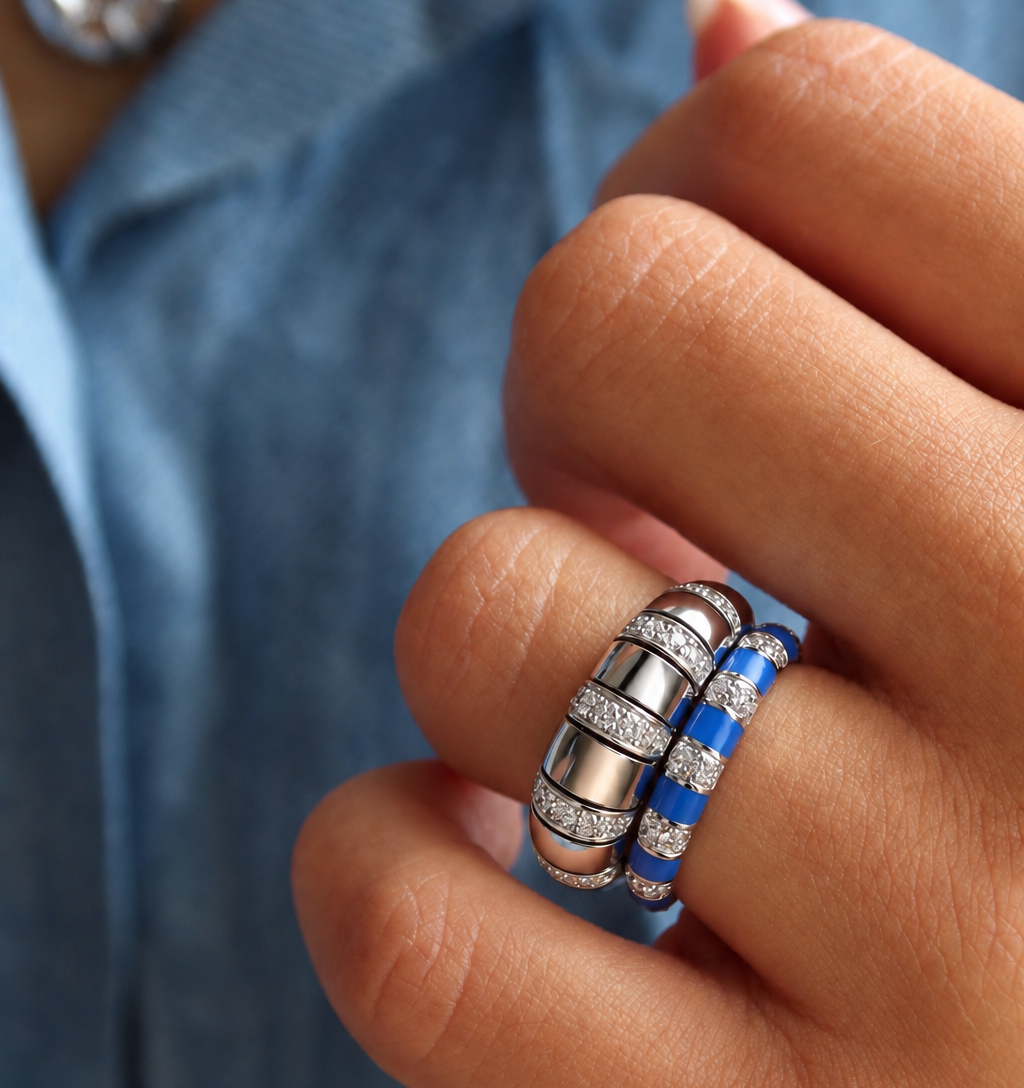 The Eternity Enamel Ring