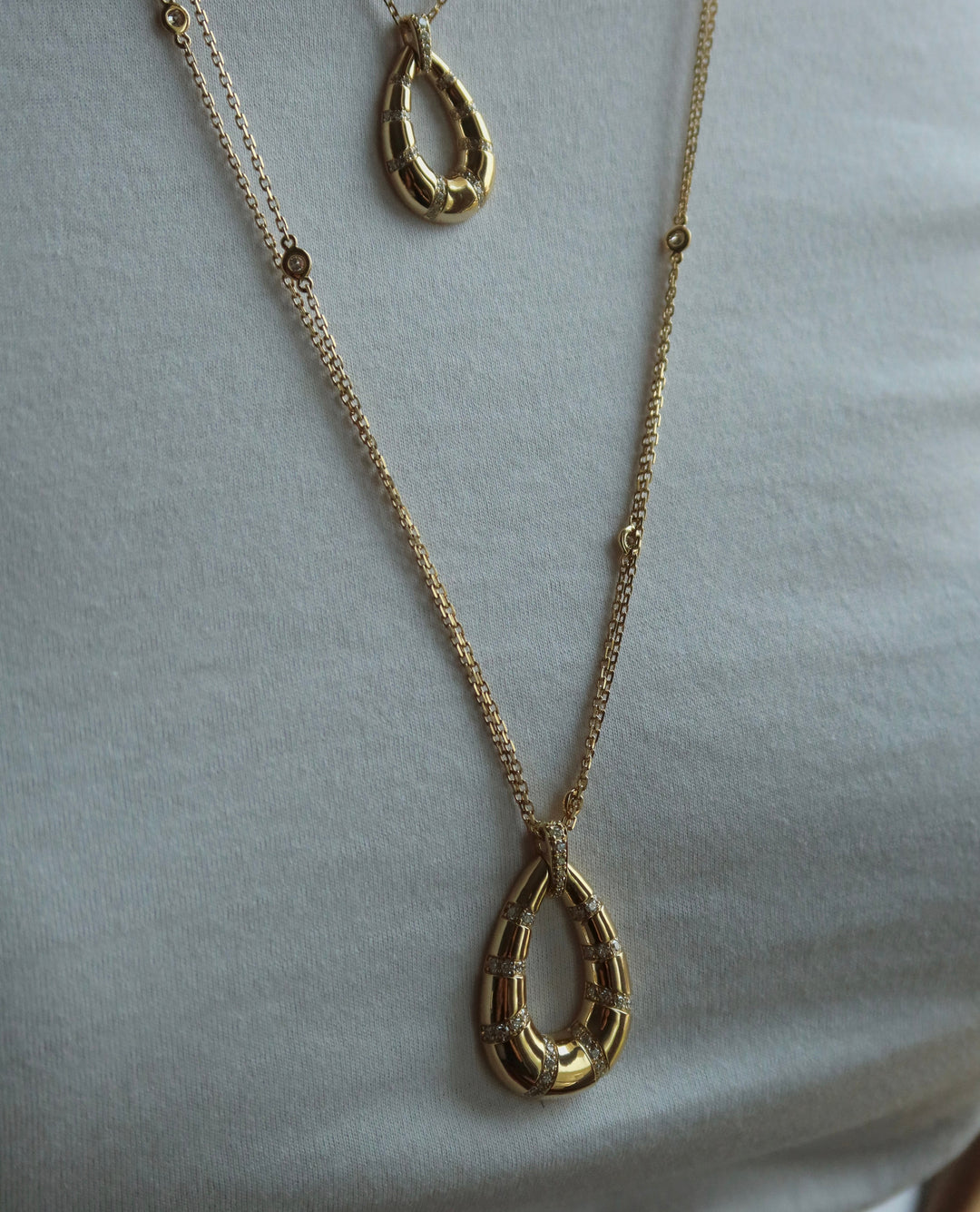 Taraf Gold Pendant. L