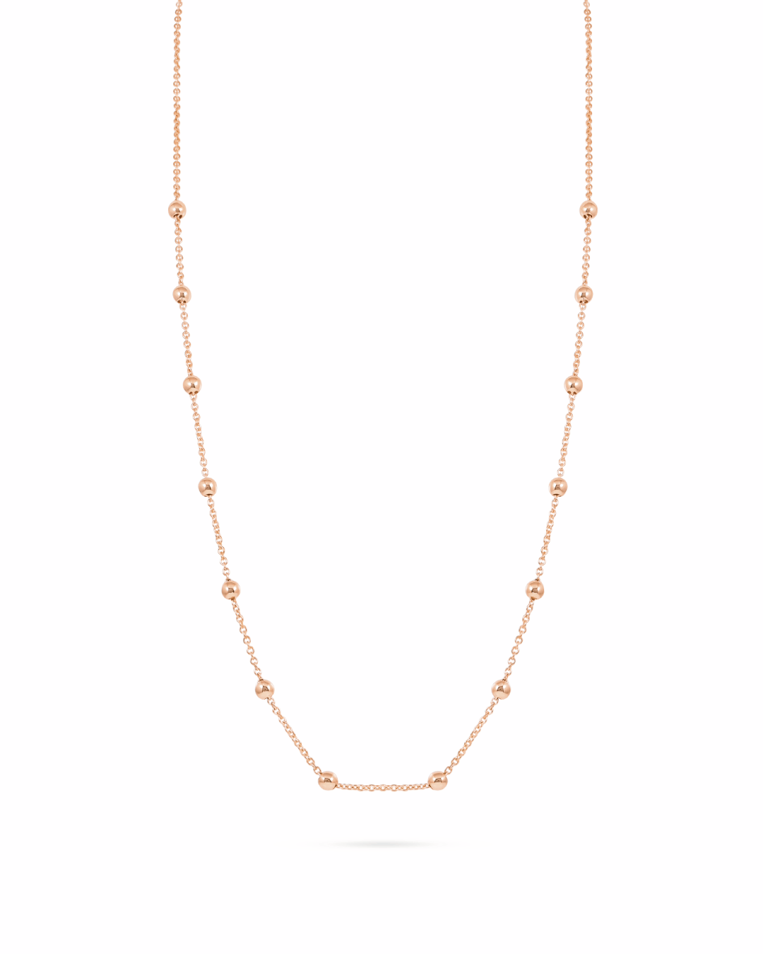 The Eternity GOLD Beads Necklace