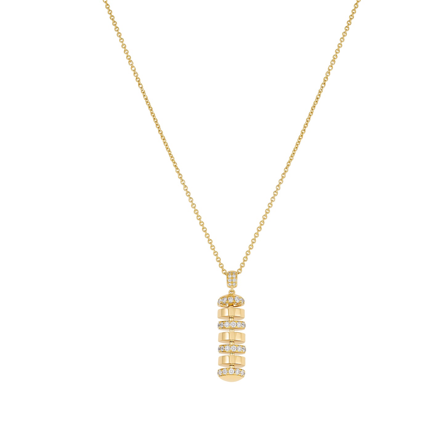 The Treasures M vertical pendant