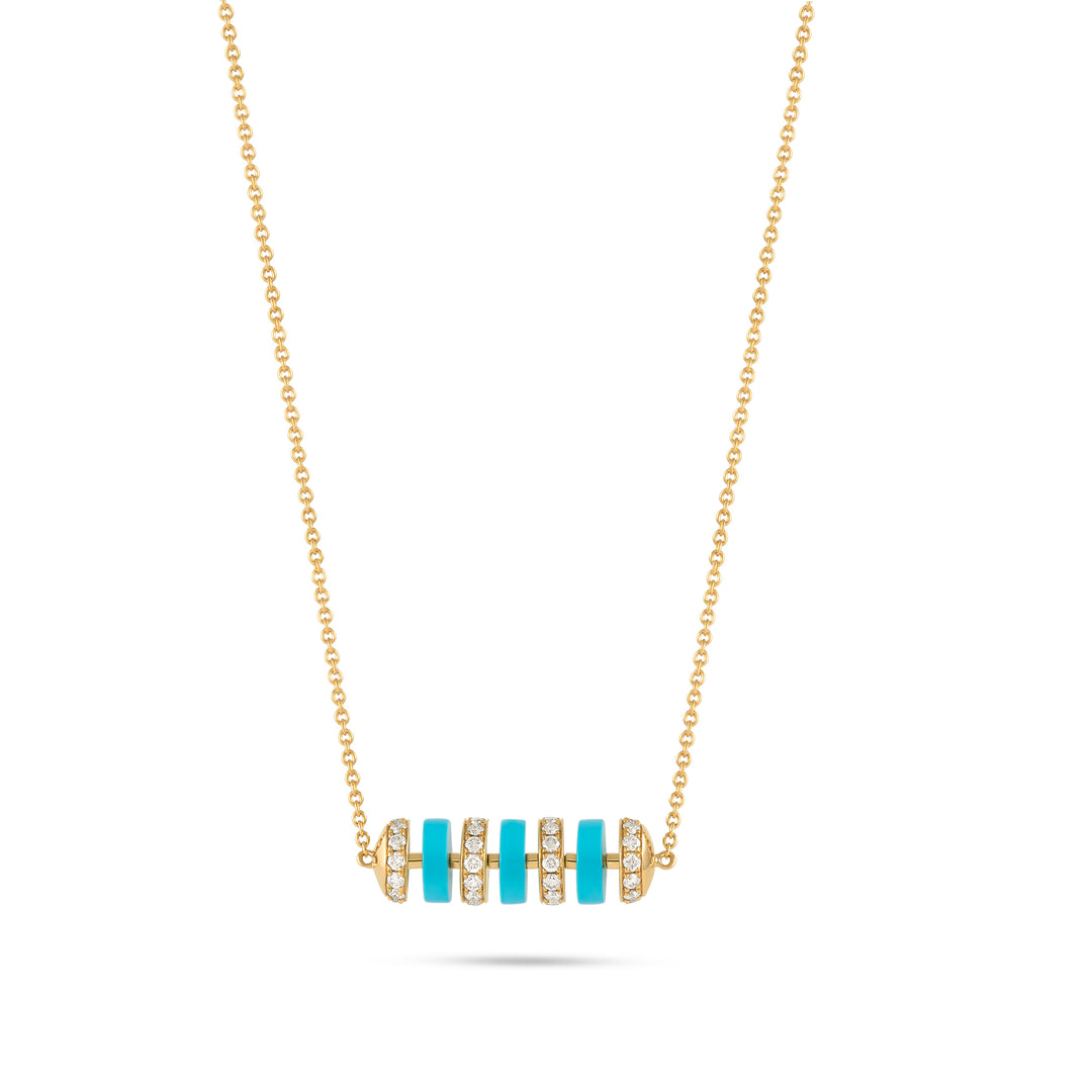 The Treasures M stone Pendant