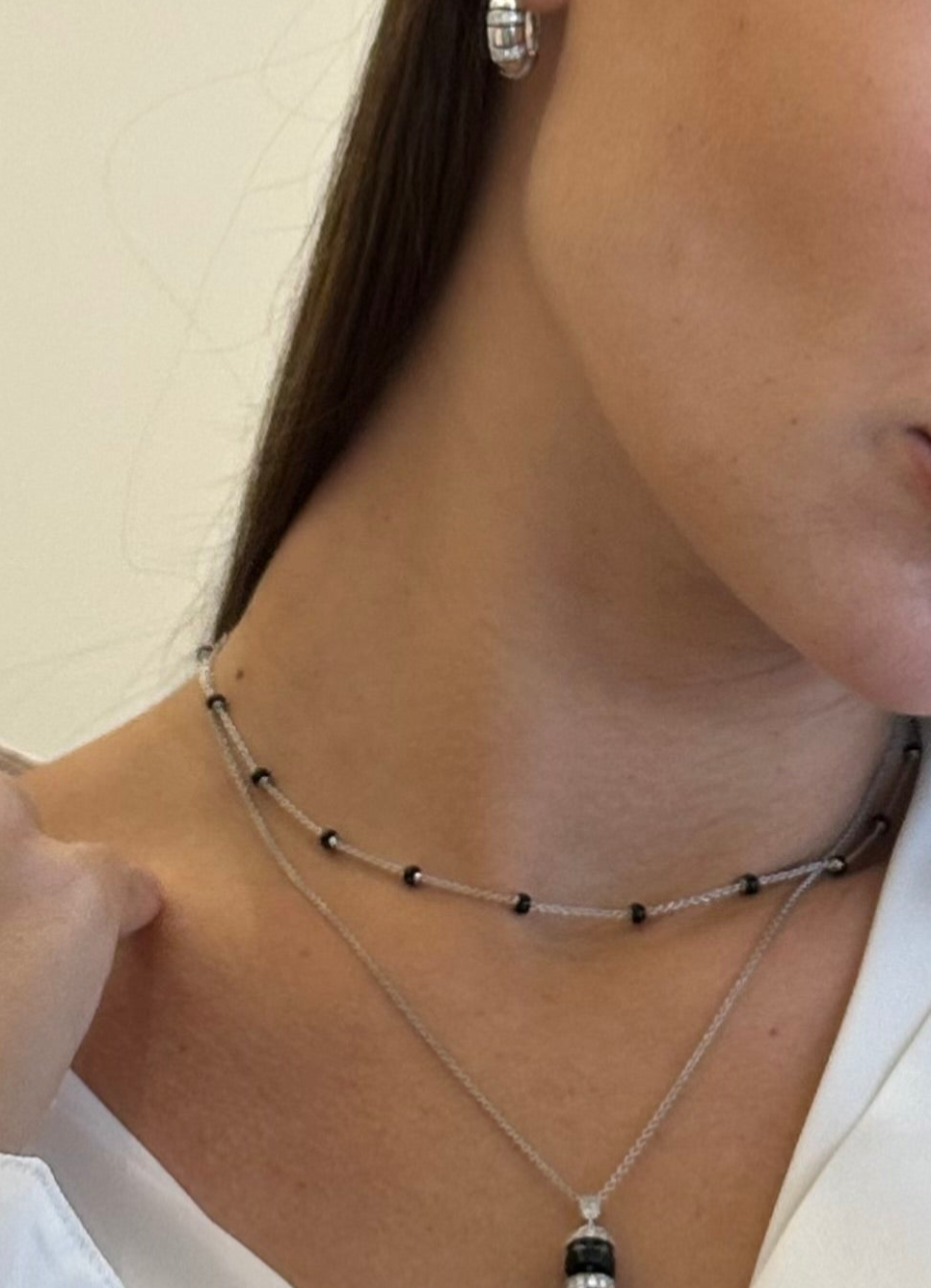 The Eternity Enamel Beads Necklace