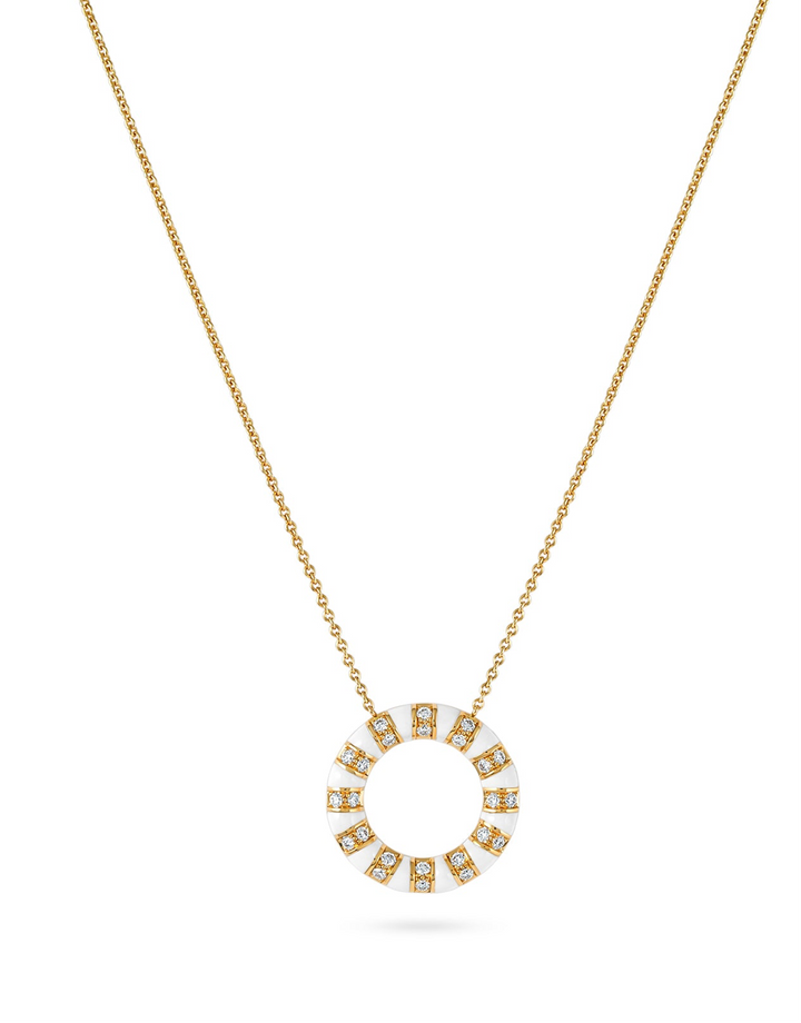 The Eternity Enamel Pendant