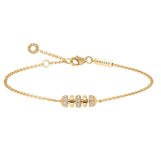 The Treasures five motives bracelet