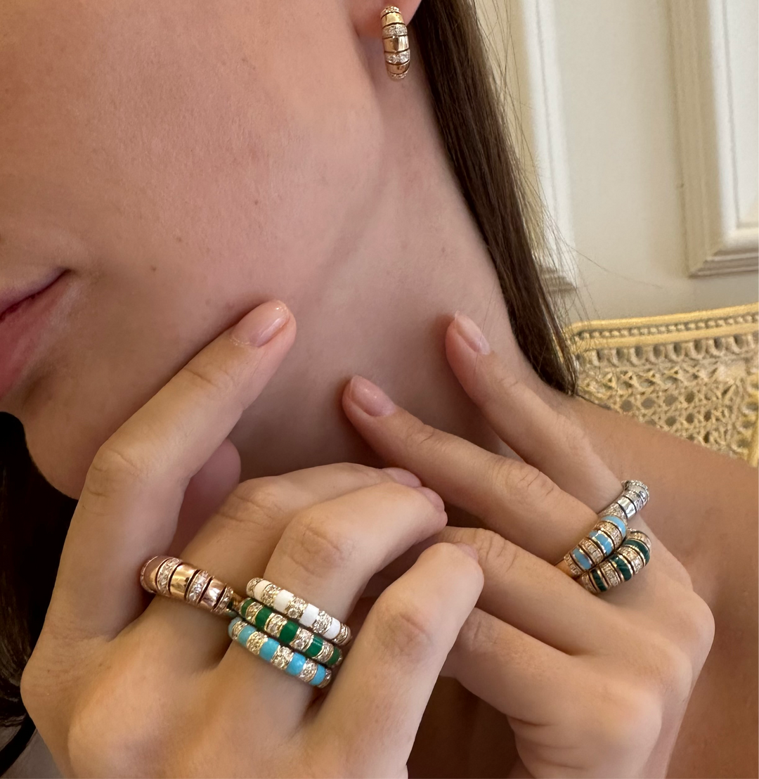 The Eternity Enamel Ring