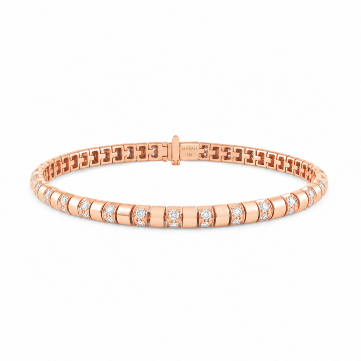 Eternity tennis bracelet