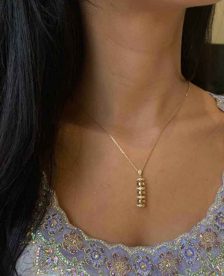 The Treasures M Vertical Pendant