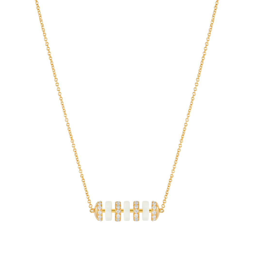 The Treasures M stone Pendant