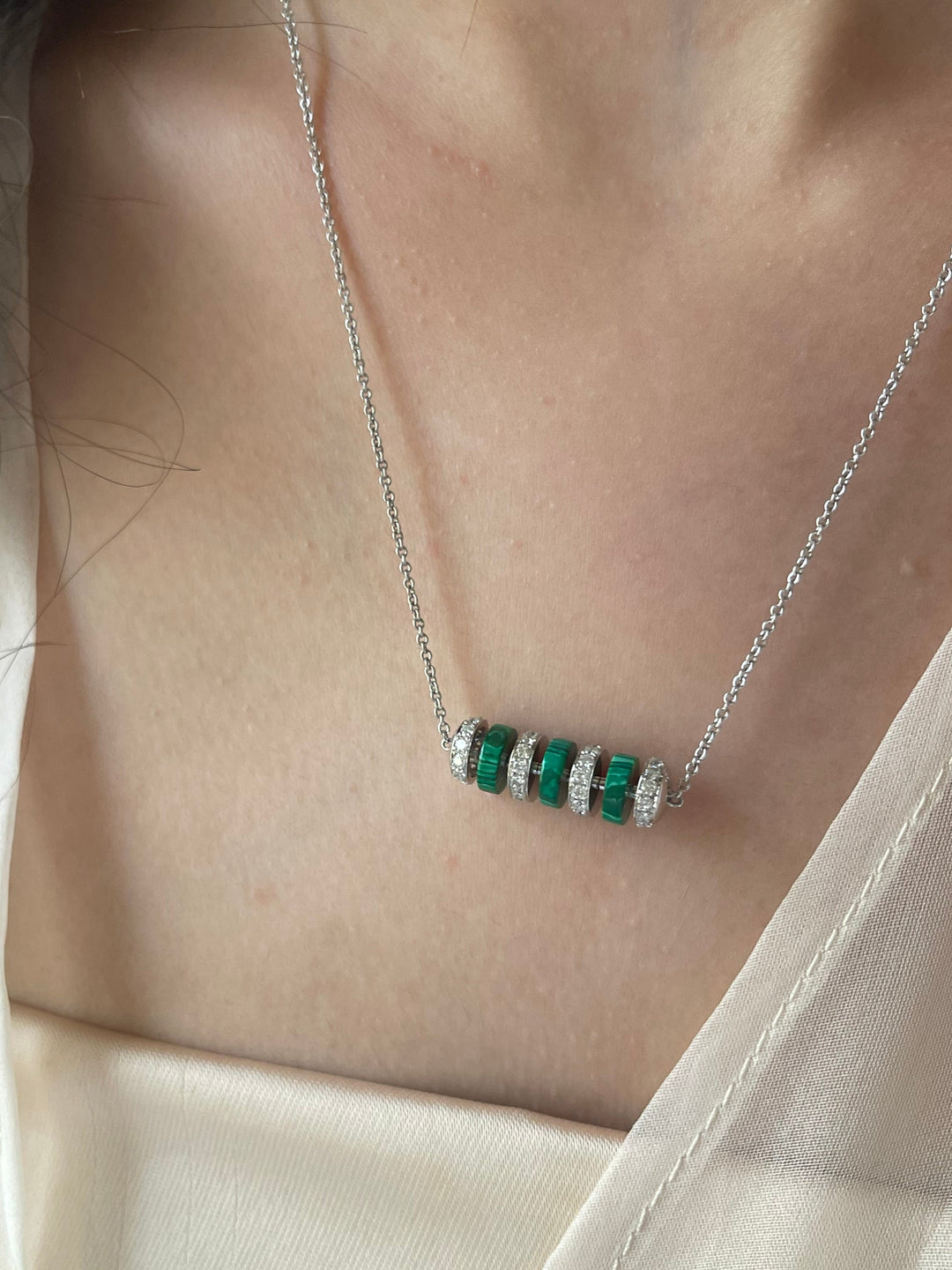 The Treasures M stone Pendant