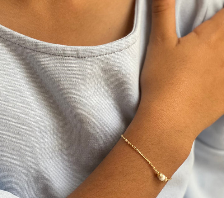 The Treasures Three Motifs Stone Bracelet