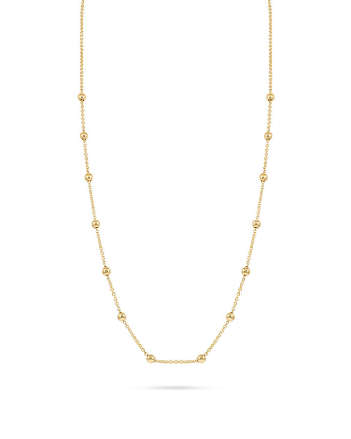 The Eternity GOLD Beads Necklace