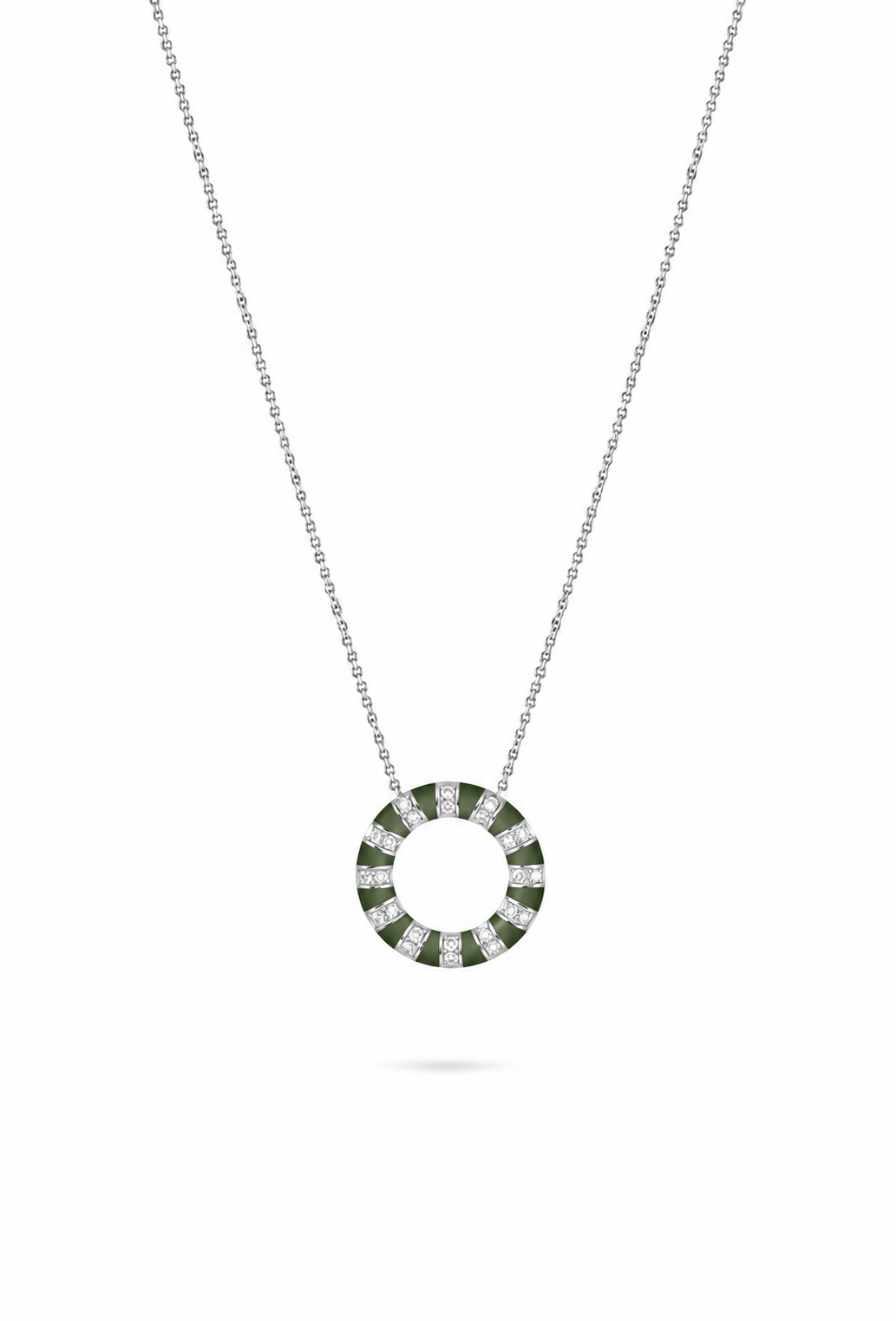 The Eternity Enamel Pendant