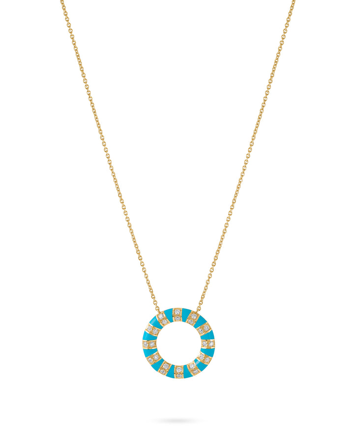 The Eternity Enamel Pendant