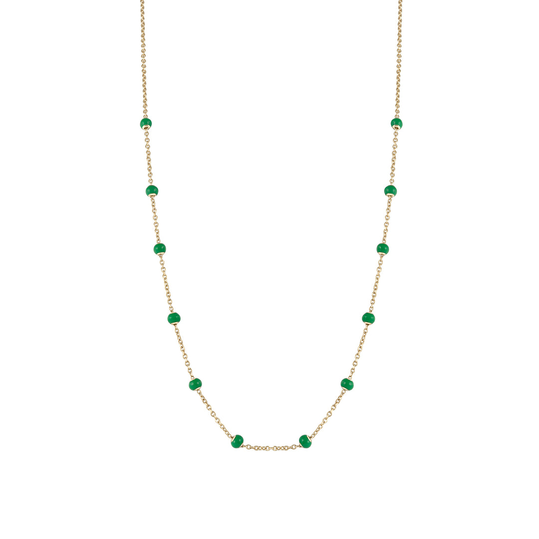 The Eternity Enamel Beads Necklace