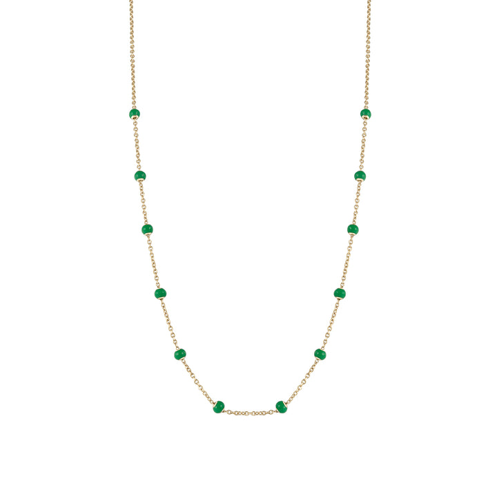 The Eternity Enamel Beads Necklace